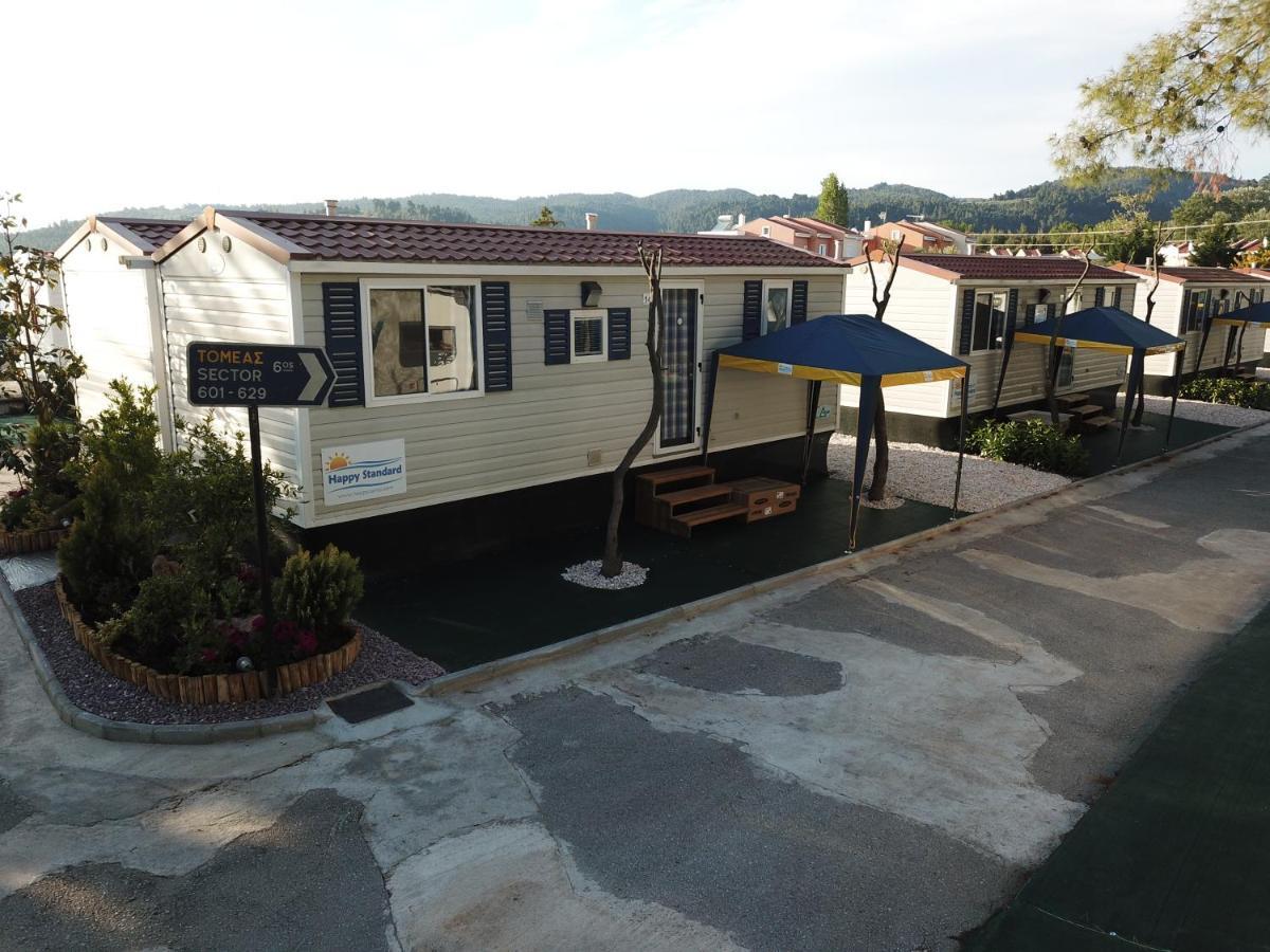 Happy Camp Mobile Homes In Castello Camping & Summer Resort Néos Marmarás Exterior foto